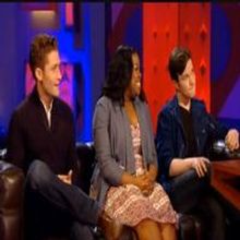 STAGE TUBE: GLEE's Colfer, Morrison & Riley Visit Jonathan Ross